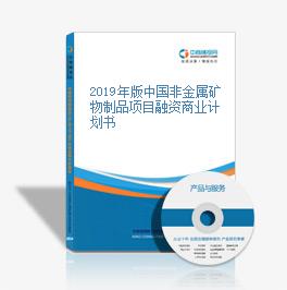 2019年版中国非金属矿物制品项目融资商业计划书